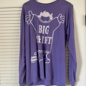 John Mayer oversized merch long sleeve